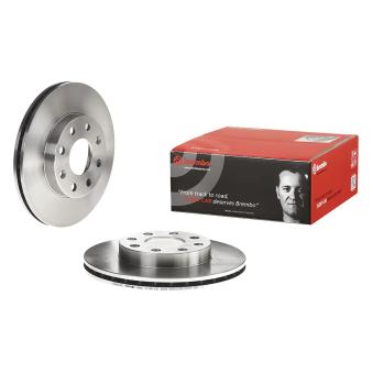 Jeu de 2 disques de frein avant BREMBO 09.3090.20 pour CHEVROLET SPARK 1.0 LPG - 68cv