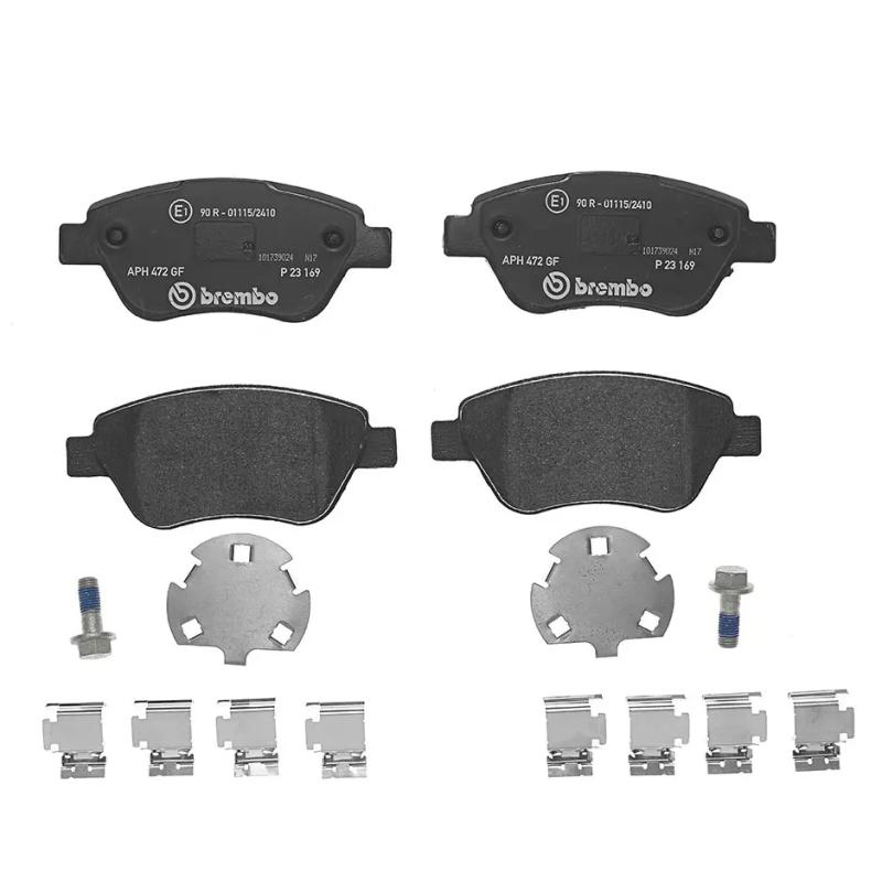 Jeu de 4 plaquettes de frein avant BREMBO P 23 169 - Visuel 2