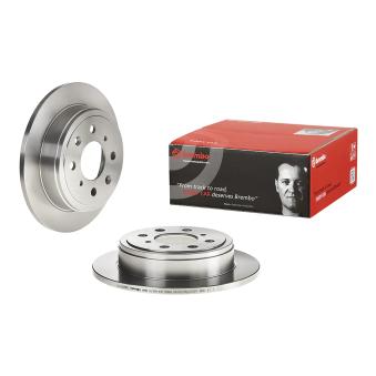 Jeu de 2 disques de frein arrière BREMBO [08.9605.10]