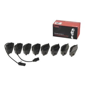 Jeu de 4 plaquettes de frein avant BREMBO [P 85 067]