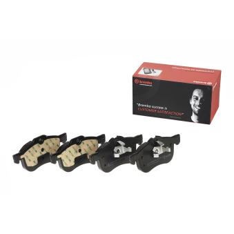 Jeu de 4 plaquettes de frein avant BREMBO OEM GBP90342AF