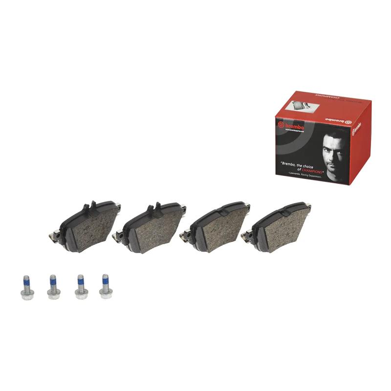 Jeu de 4 plaquettes de frein arrière BREMBO P 50 136 - Visuel 1
