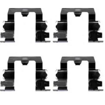 Kit d'accessoires, plaquette de frein à disque BREMBO A 02 265