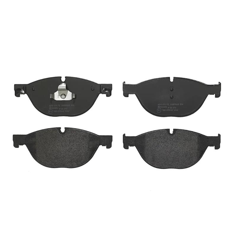 Jeu de 4 plaquettes de frein avant BREMBO P 06 076 - Visuel 2