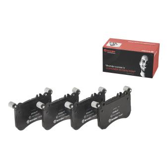 Jeu de 4 plaquettes de frein avant BREMBO P 50 097