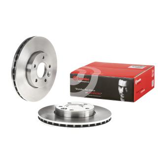 Jeu de 2 disques de frein avant BREMBO OEM BV611125AA