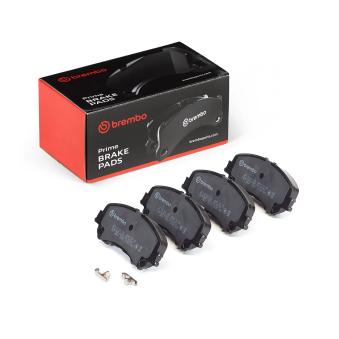 Jeu de 4 plaquettes de frein avant BREMBO [P 56 100]