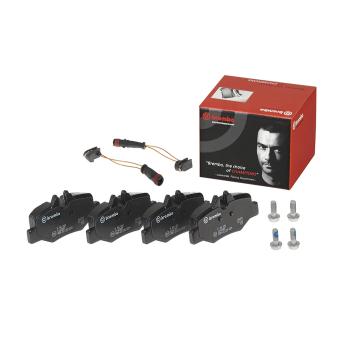 Jeu de 4 plaquettes de frein arrière BREMBO OEM 0014211010