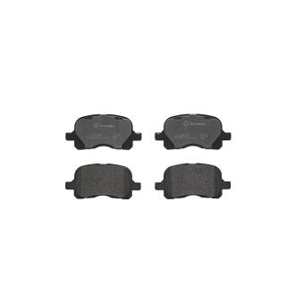 Jeu de 4 plaquettes de frein avant BREMBO OEM 0446502040