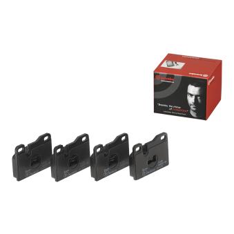 Jeu de 4 plaquettes de frein avant BREMBO [P 65 003]