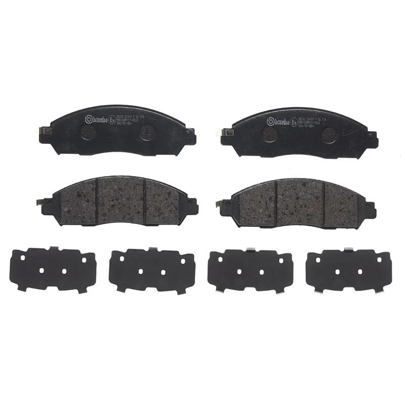 Jeu de 4 plaquettes de frein avant BREMBO P 56 118 - Visuel 2