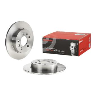Jeu de 2 disques de frein arrière BREMBO OEM 7701204296
