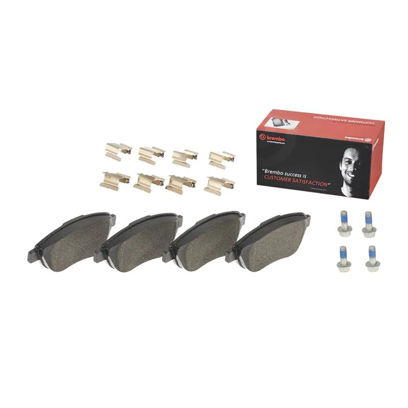 Jeu de 4 plaquettes de frein avant BREMBO P 23 119 - Visuel 1