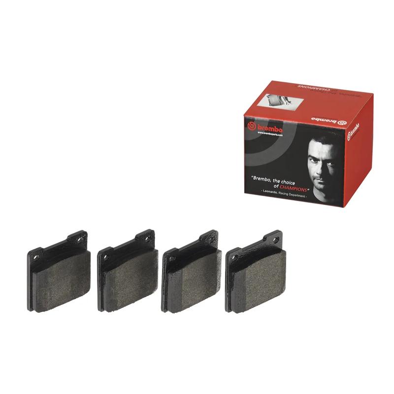 Jeu de 4 plaquettes de frein avant BREMBO P 86 001 - Visuel 1