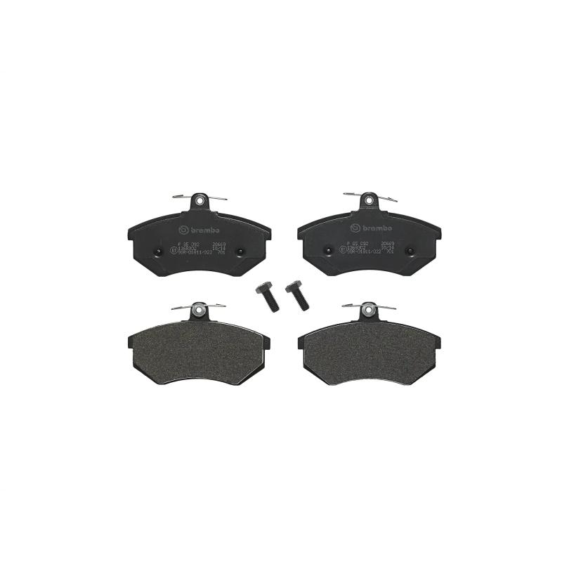 Jeu de 4 plaquettes de frein avant BREMBO P 85 092 - Visuel 2