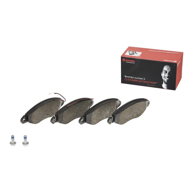 Jeu de 4 plaquettes de frein avant BREMBO P 56 042 - Visuel 1