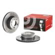 BREMBO 09.9761.10 - Jeu de 2 disques de frein arrière