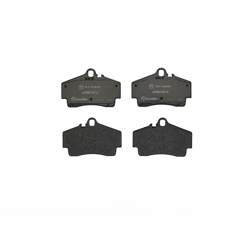 Jeu de 4 plaquettes de frein arrière BREMBO P 65 008 - Visuel 2