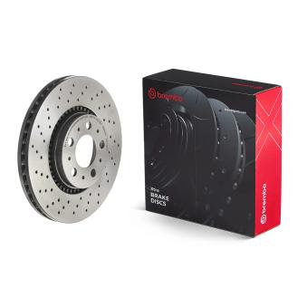Jeu de 2 disques de frein avant BREMBO OEM 274559