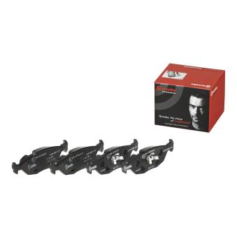 Jeu de 4 plaquettes de frein arrière BREMBO [P 06 009]