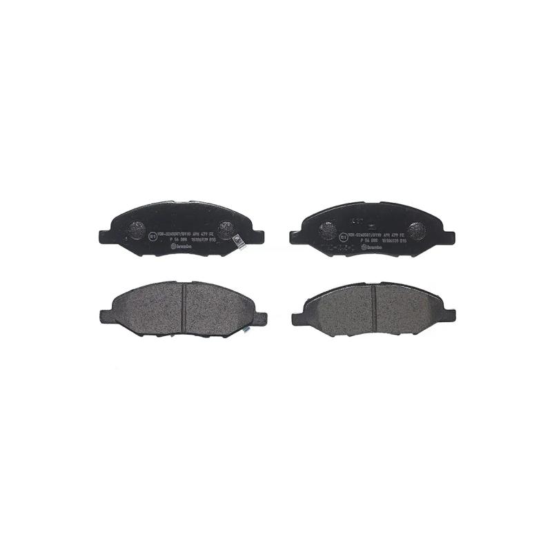 Jeu de 4 plaquettes de frein avant BREMBO P 56 088 - Visuel 2