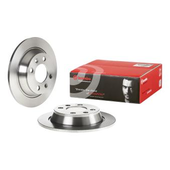 Jeu de 2 disques de frein arrière BREMBO OEM 8968588
