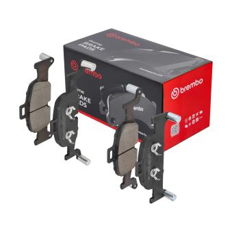 Jeu de 4 plaquettes de frein avant BREMBO OEM 4K0698151AB