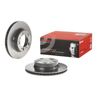 Jeu de 2 disques de frein avant BREMBO 09.9482.11 pour PORSCHE BOXSTER 2.7 - 228cv