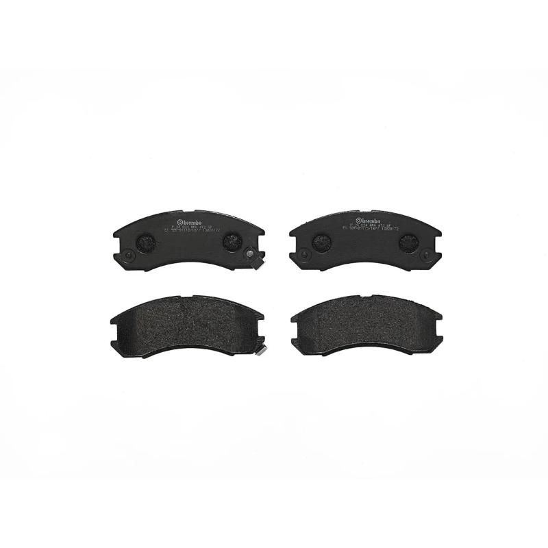 Jeu de 4 plaquettes de frein avant BREMBO P 24 024 - Visuel 1