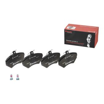 Jeu de 4 plaquettes de frein avant BREMBO [P 85 032]