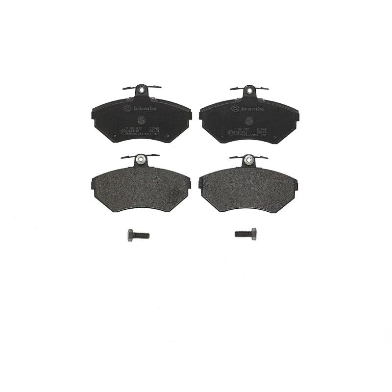 Jeu de 4 plaquettes de frein avant BREMBO P 85 032 - Visuel 2