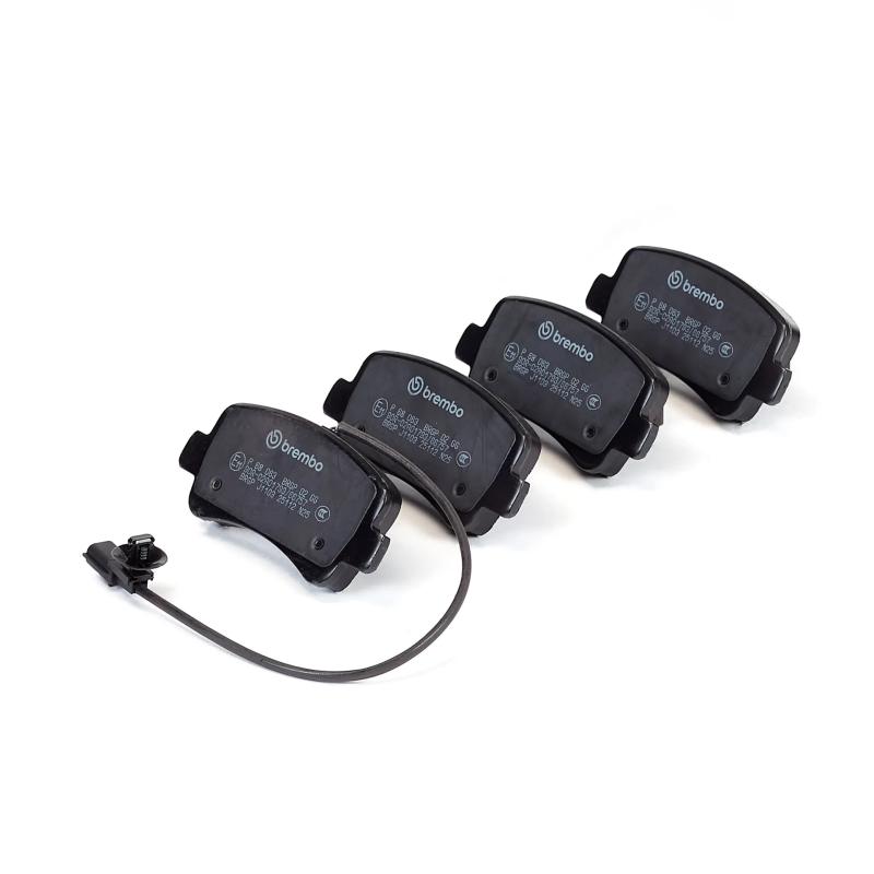 Jeu de 4 plaquettes de frein arrière BREMBO P 68 063 - Visuel 1