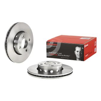 Jeu de 2 disques de frein avant BREMBO 09.5724.10