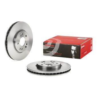 Jeu de 2 disques de frein avant BREMBO 09.5373.20 pour TOYOTA CELICA E 60 AMG - 381cv