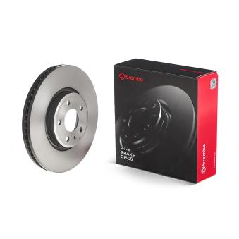 Jeu de 2 disques de frein avant BREMBO 09.B972.11 pour CUPRA LEON RS 5 quattro - 450cv