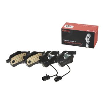 Jeu de 4 plaquettes de frein avant BREMBO OEM 4a0698151a