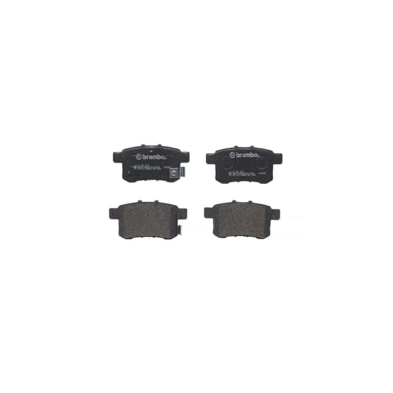 Jeu de 4 plaquettes de frein arrière BREMBO P 28 072 - Visuel 2
