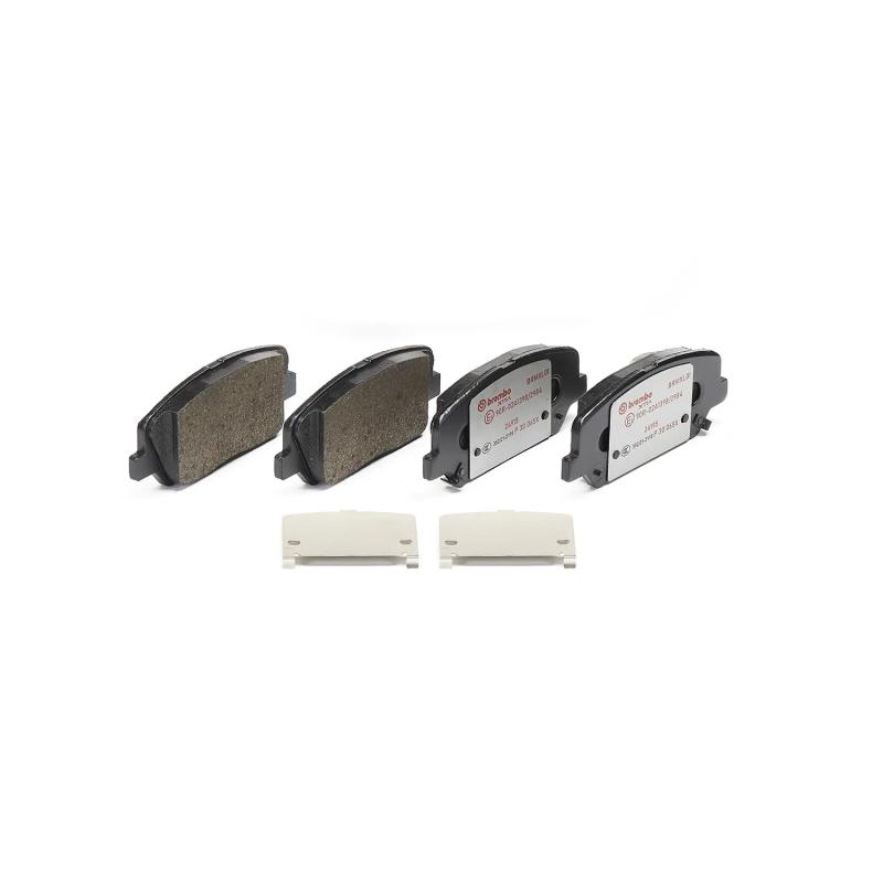 Jeu de 4 plaquettes de frein avant BREMBO P 30 065X - Visuel 1