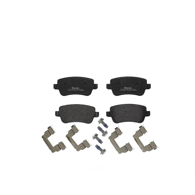 Jeu de 4 plaquettes de frein arrière BREMBO P 23 102 - Visuel 2