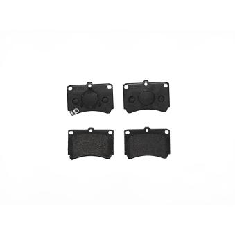 Jeu de 4 plaquettes de frein avant BREMBO P 49 007