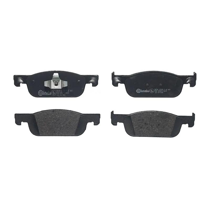 Jeu de 4 plaquettes de frein avant BREMBO P 68 065 - Visuel 2