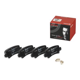 Jeu de 4 plaquettes de frein arrière BREMBO [P 83 065]