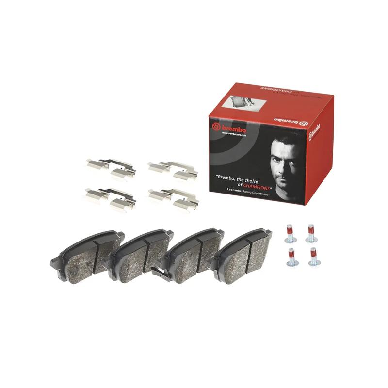 Jeu de 4 plaquettes de frein arrière BREMBO P 23 190 - Visuel 1