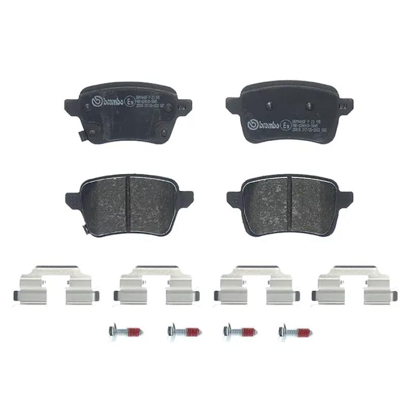 Jeu de 4 plaquettes de frein arrière BREMBO P 23 190 - Visuel 2