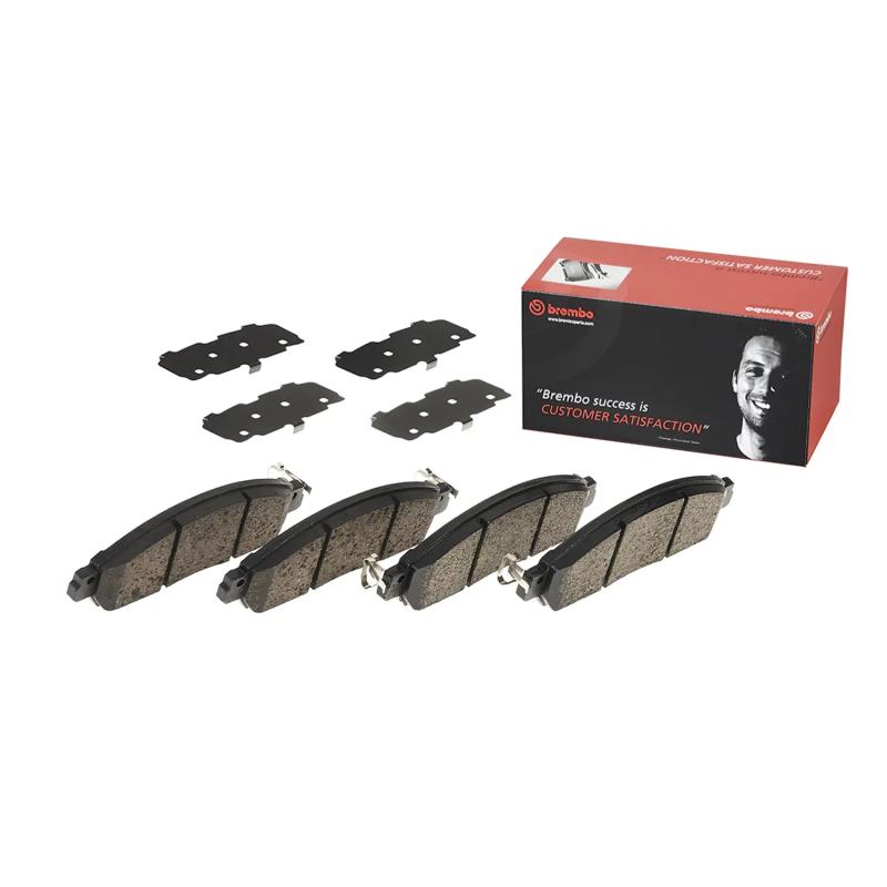 Jeu de 4 plaquettes de frein avant BREMBO P 56 120 - Visuel 1