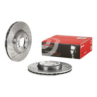 Jeu de 2 disques de frein avant BREMBO OEM MR449818