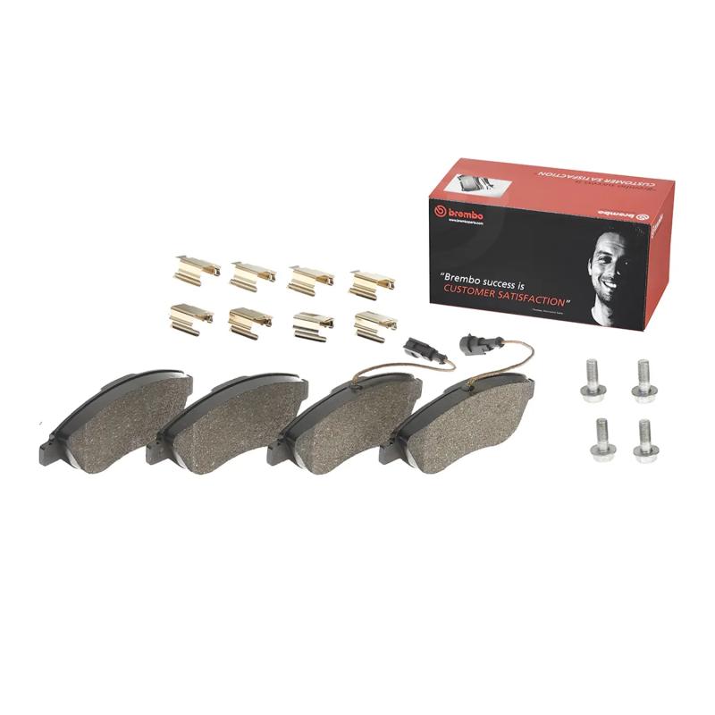 Jeu de 4 plaquettes de frein avant BREMBO P 23 145 - Visuel 1