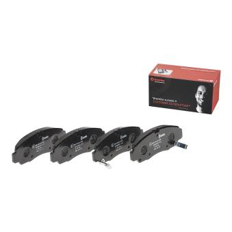 Jeu de 4 plaquettes de frein avant BREMBO [P 28 034]
