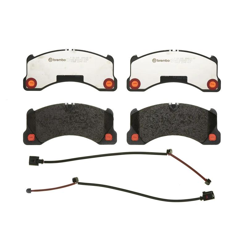 Jeu de 4 plaquettes de frein avant BREMBO P 65 049 - Visuel 2