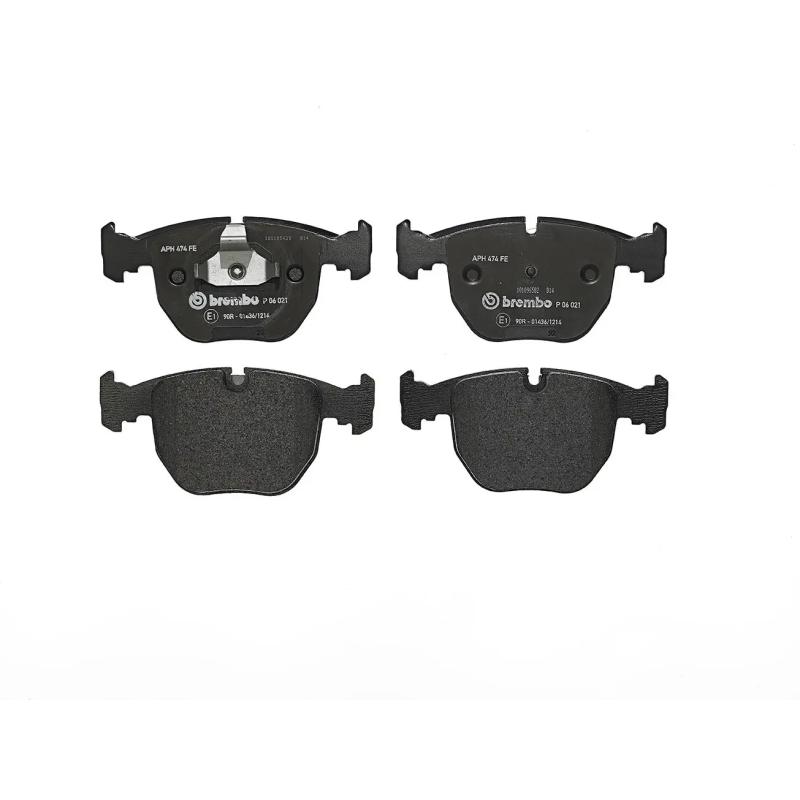 Jeu de 4 plaquettes de frein avant BREMBO P 06 021 - Visuel 2